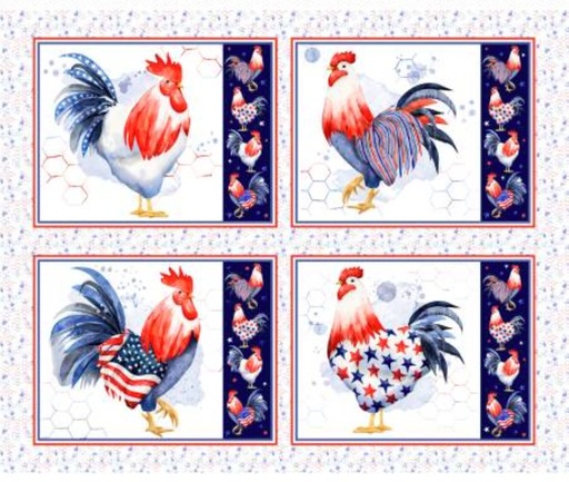 [3W-24168-PNL] Boom Chicka Boom Panel from 3 Wishes Fabric