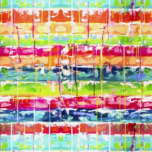 [3W-24155-MLT] Seaside Summer Summer Stripe from 3 Wishes Fabric