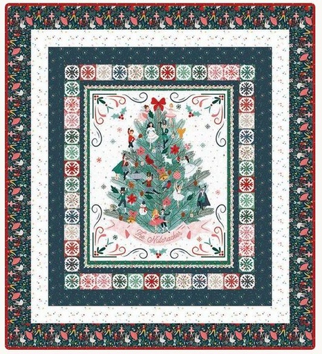 [PP-DecorateTr] Decorate the Tree Panel Quilt by Jennifer Long from Riley Blake