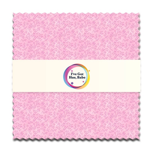 [HFB1CPHG-PP] I've Got Hue Babe Pink Panther 5" Squares from Jaftex