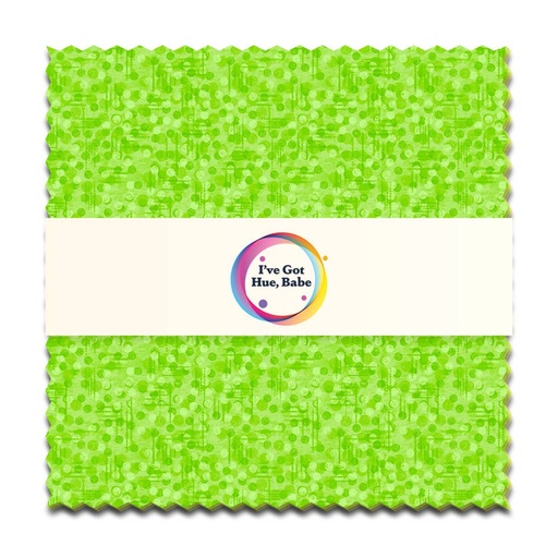 [HFB1CPHG-GG] I've Got Hue Babe Green Giant 5" Squares from Jaftex