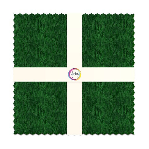 [HFB110HG-GG] I've Got Hue Babe Green Giant 10" Squares from Jaftex