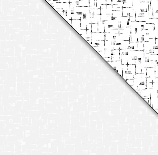 [PB-RA12-808-W] Ramblings 12 Texture White on White from P&B Textiles