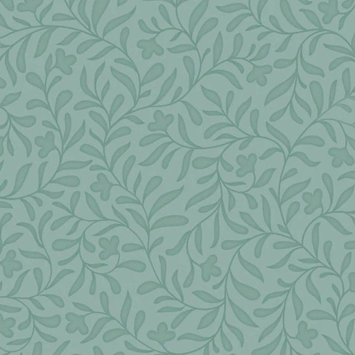 [PB-CMIL-6222T] Cider Mill Harvest Vine Tonal Teal from P&B Textiles