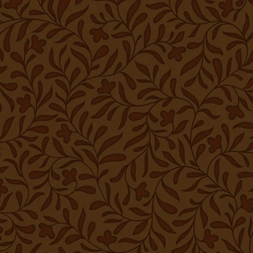 [PB-CMIL-6222Z] Cider Mill Harvest Vine Chocolate Brown from P&B Textiles