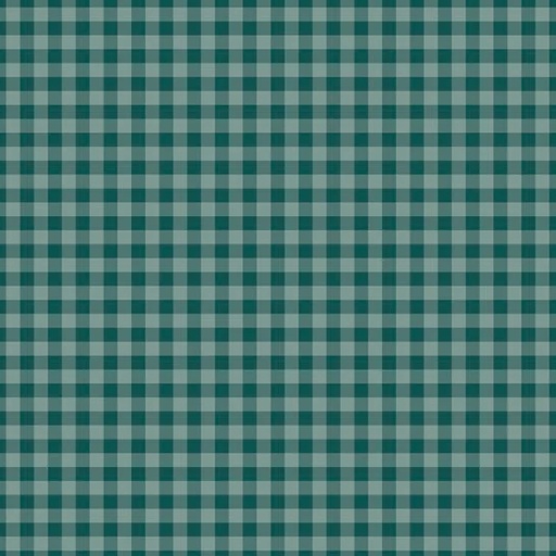 [PB-CMIL6223DT] Cider Mill Harvest Gingham Dark Teal from P&B Textiles