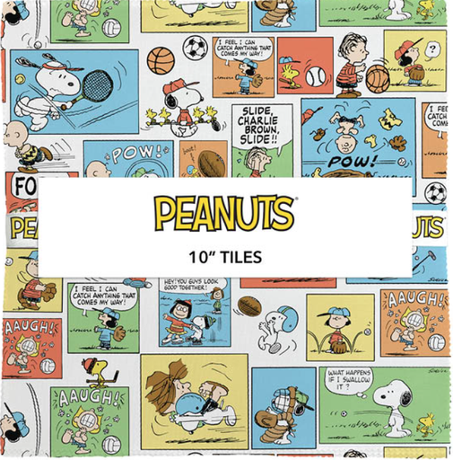 [NOR-TPEANUTS42-10] Peanuts 10" Tiles from Northcott Fabrics