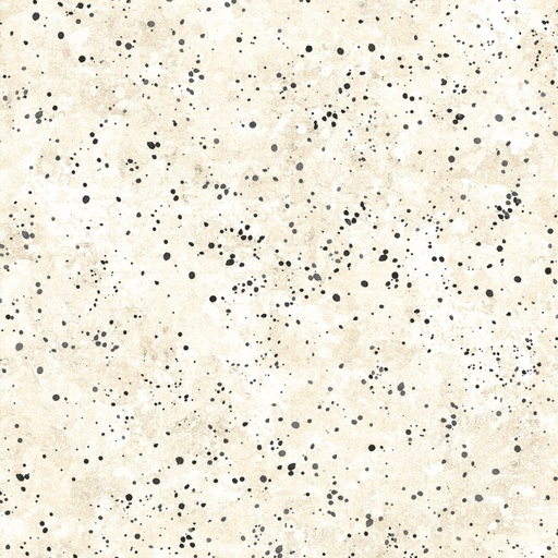 [LUM-W110-012-077] Poinsettia Radiance Dots Cream/Black from Lumin Fabrics