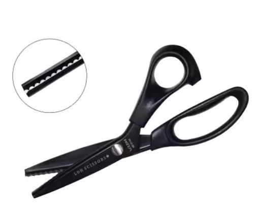 [LDH-GB1814S] Midnight Edition Lightweight Scalloped Pinking Shears