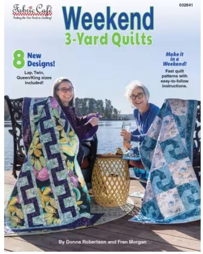 [FC-032641] Weekend 3-Yard Quilts by Fabric Cafe