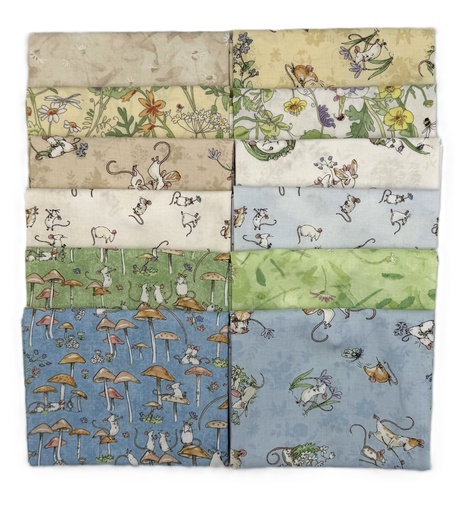 [PP-CountMFQB] Mouseplay Fat Quarter Bundle