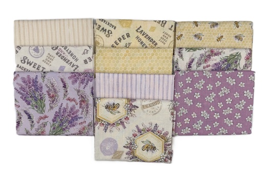 [PP-SweHonFQB] Sweet Honey Bee Fat Quarter Bundle by Lumin