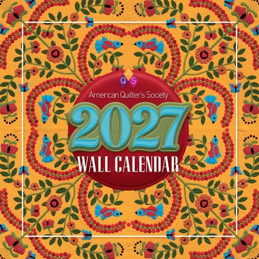 [AQS-18808] 2027 American Quilter's Society Wall Calendar
