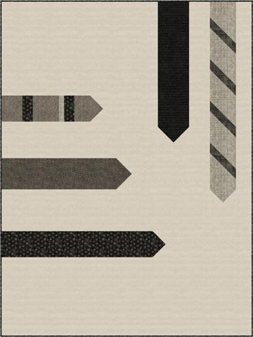 [PS-331] Tie Rack Quilt Pattern From Patch Work Studio