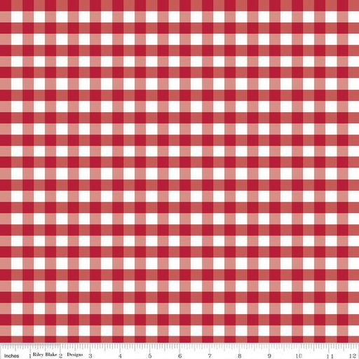 [RB-C450-80] Red Gingham