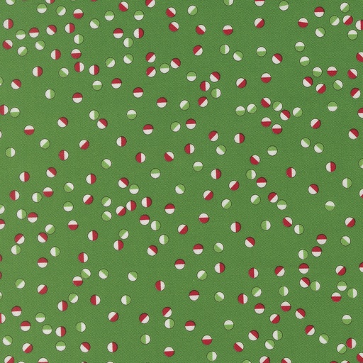 [MOD-22506-13] Snow Time Jolly Dot Evergreen by Me and My Sister Designs from Moda Fabrics