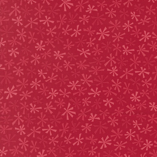 [MOD-22507-14] Snow Time Tinsel Poinsettia Red by Me and My Sister Designs from Moda Fabrics
