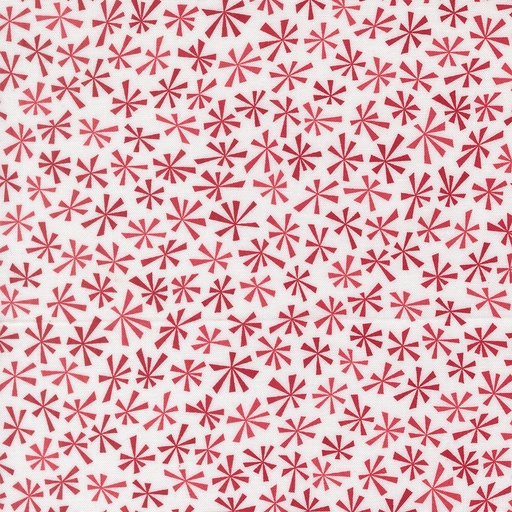 [MOD-22507-24] Snow Time Tinsel Winter White Poinsettia Red by Me and My Sister Designs from Moda Fabrics