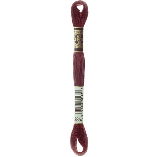 [DMC-117-3857] DMC Embroidery Floss Dark Rosewood 3857