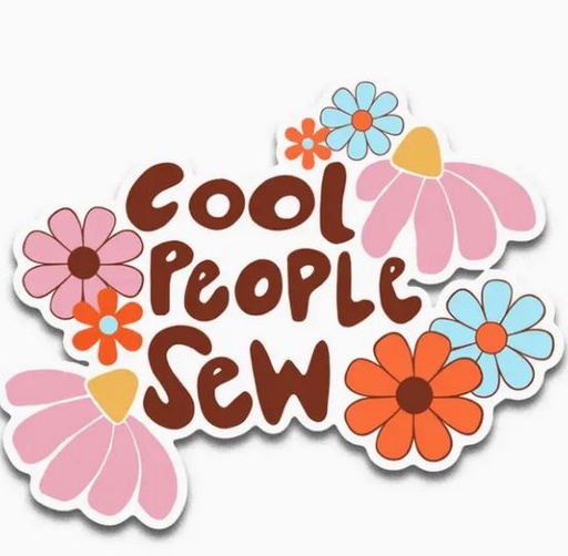 [KC-CoolP] Cool People Sew Sticker from Kati Cupcake