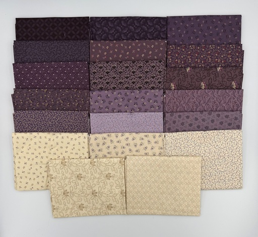 [PP-PlumbFQB] Plumberry Fat Quarter Bundle by Marcus