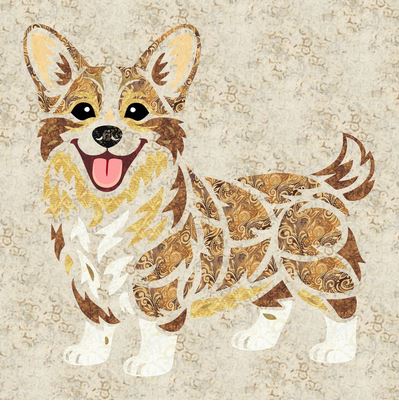 [LC-Chester] Chester the Corgi Laser Cut Kit by Madi Hastings