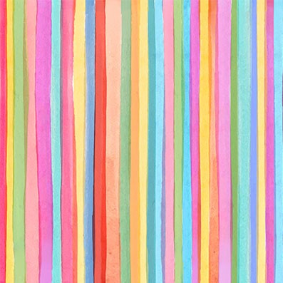 [MM-DDC12616-MULTI] Books Are Magic Magic Stripe Multi from Michael Miller Fabrics