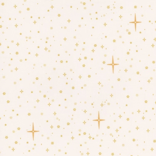 [RB-C15046-CREAM] Christmas Wishes Starry Sky Cream from Riley Blake