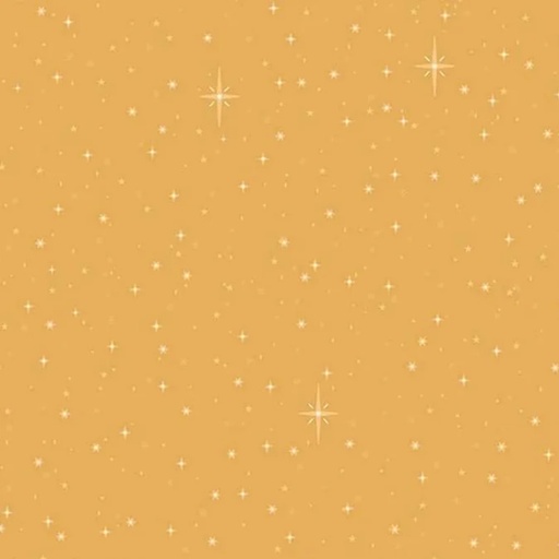 [RB-C15046-GOLD] Christmas Wishes Starry Sky Gold from Riley Blake