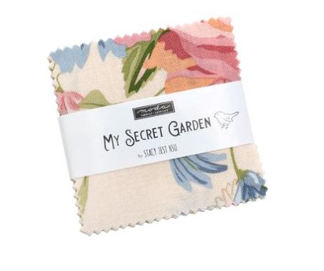 [MOD-2098MC] My Secret Garden Mini Charms by Stacy Iest Hsu from Moda