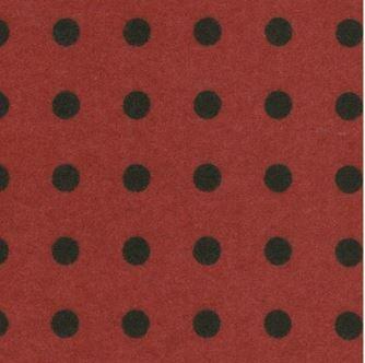 [MAY-F18145R2] Crimson Polka Dots From Woolies Flannel