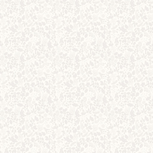 [COW-Y4855-1] Woodland Way Tonal White by Beth Grove from Clothworks