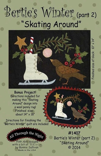 [ATN-1407] Bertie's Winter Pattern - Part 2: Skating Around by Bonnie Sullivan