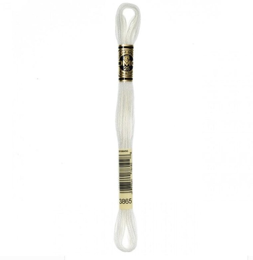 [DMC-117-3865] DMC Embroidery Floss Winter White 3865