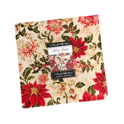 [MOD-33860-LC] Merry Manor Layer Cake from Moda