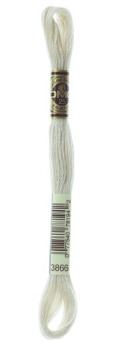 [DMC-117-3866] DMC Embroidery Floss Very Light Mocha Brown