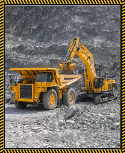 [KK-1136A] Construction Mining Machinery Panel from KK Fabrics