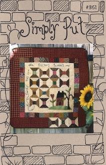 [SP-361] Precious Threads Quilt Pattern From Simply Put Plus