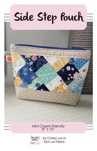 [SLF-SLF-2603] Side Step Pouch Pattern by Sew Lux Fabric
