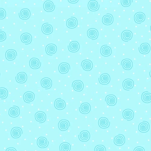 [AEN-0019-11] Comfy Flannel Swirls Baby Blue from A. E. Nathan