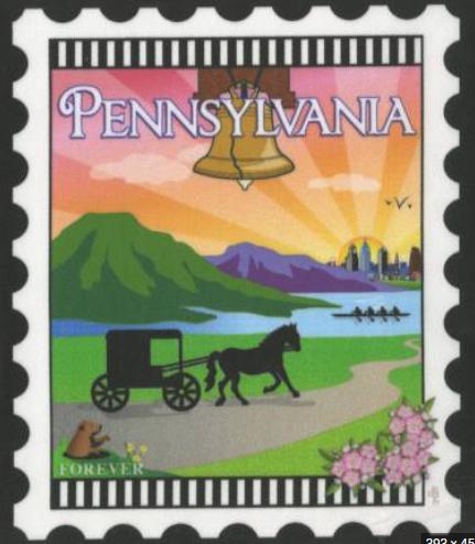 [ZEB-80038M] State Stamp: Pennsylvania