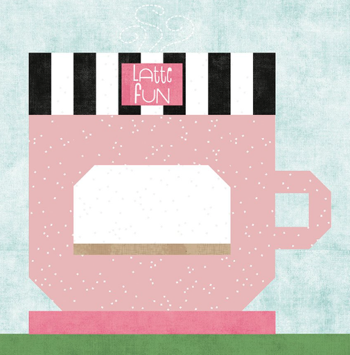 [RB-KTOT-47090] Our Town Latte Fun September Kit of the Month by Christopher Thompson for Riley Blake