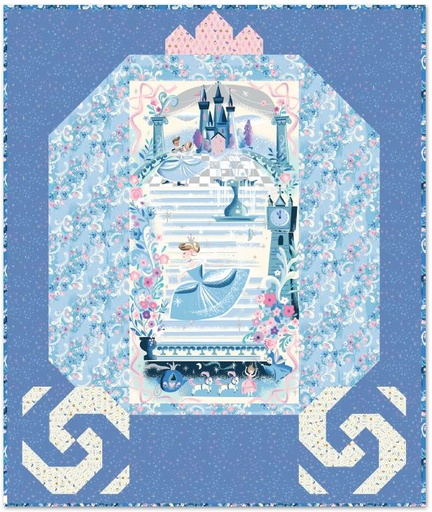 [PP-Cinderella] Cinderella's Carriage Panel Quilt by Riley Blake