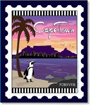 [ZEB-80091M] International City Stamp: Cape Town