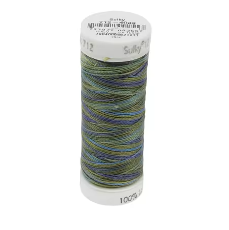 [CKR-712-4088] Sulky 12 Wt Cotton Petites Blendables Eucalyptus 50 yd