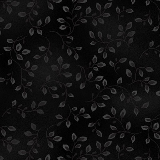 [HG-7755-99] Folio Basics Vines Black from Henry Glass