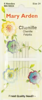 [CKR-MA188-24] Mary Arden Chenille Needles Size 24