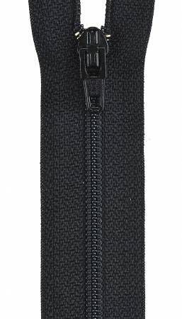 [COA-F72-14-002] Coats & Clark 14" Polyester All-Purpose Zipper - Black