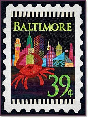 [ZEB-40007M] City Stamp: Baltimore