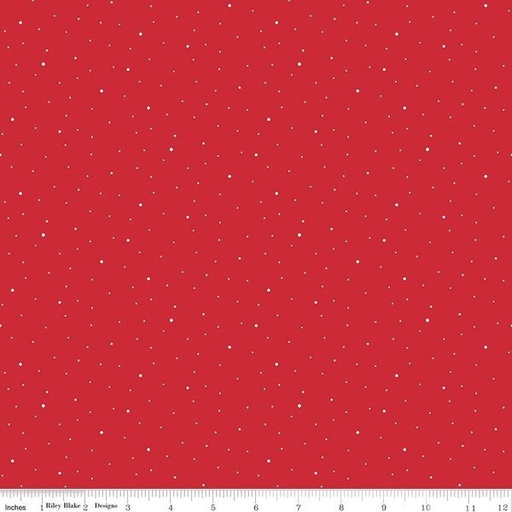 [RB-C640-RILEYRED] Dapple Dot Riley Red from Riley Blake Designs